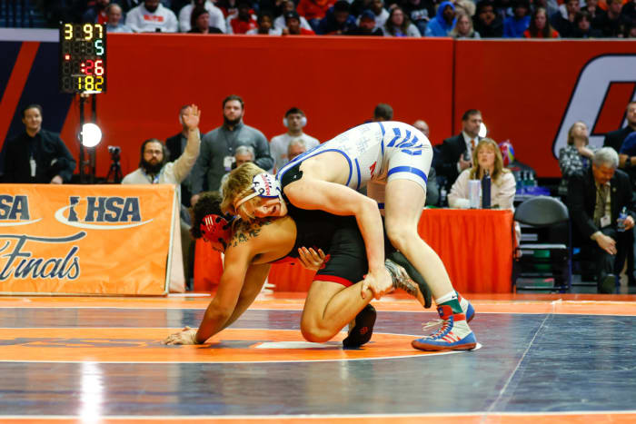 Illinois state wrestling championships February 18 2023 Nate Latsch 15354